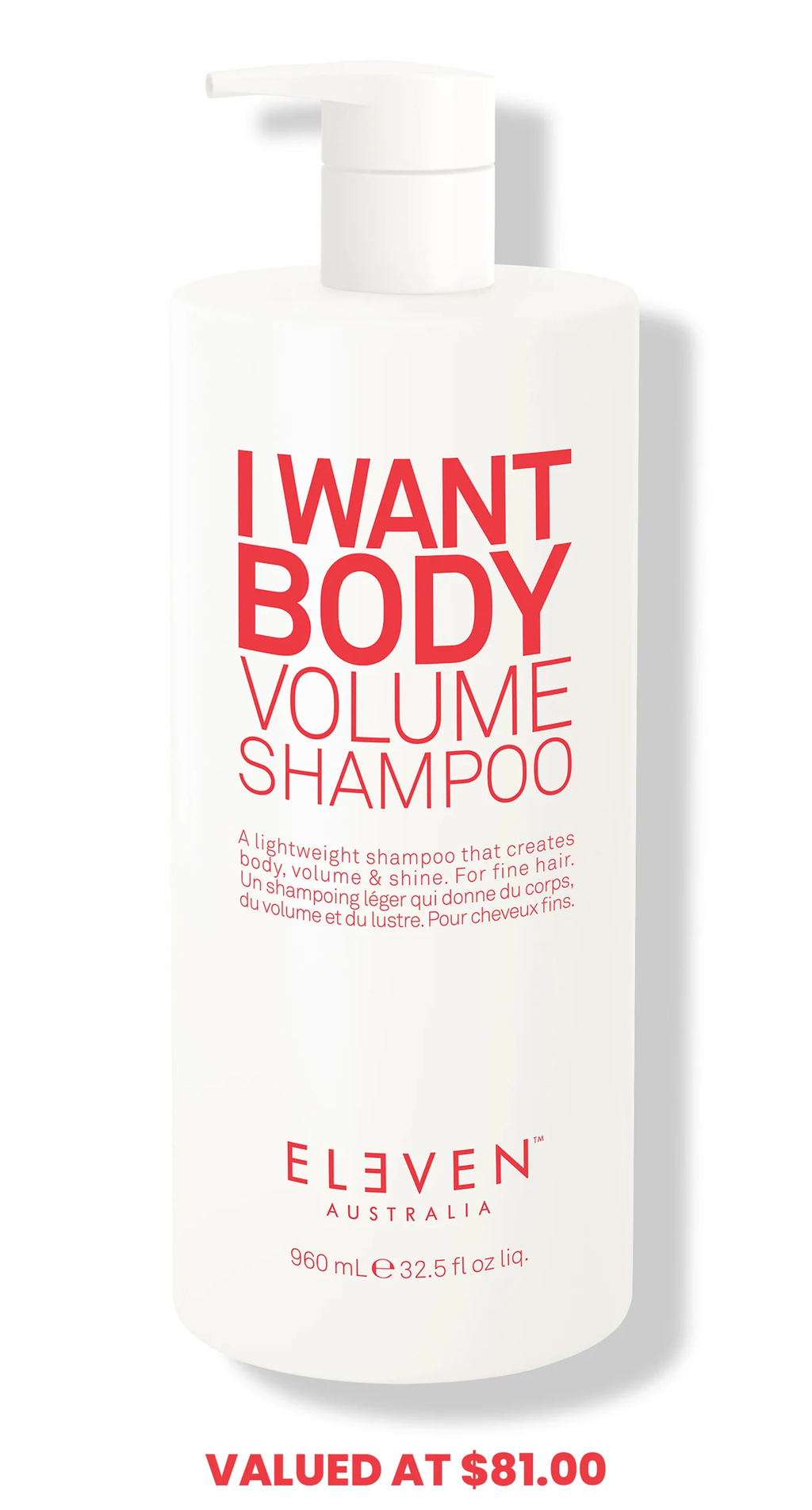I Want Body Volume Shampoo
