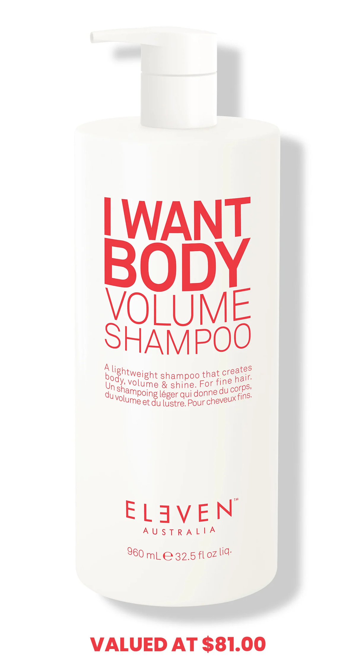 I Want Body Volume Shampoo